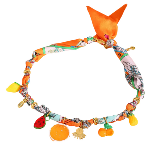 Collier charms Tangerine