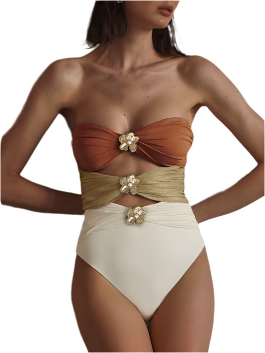 Maillot de bain - 3 fleurs