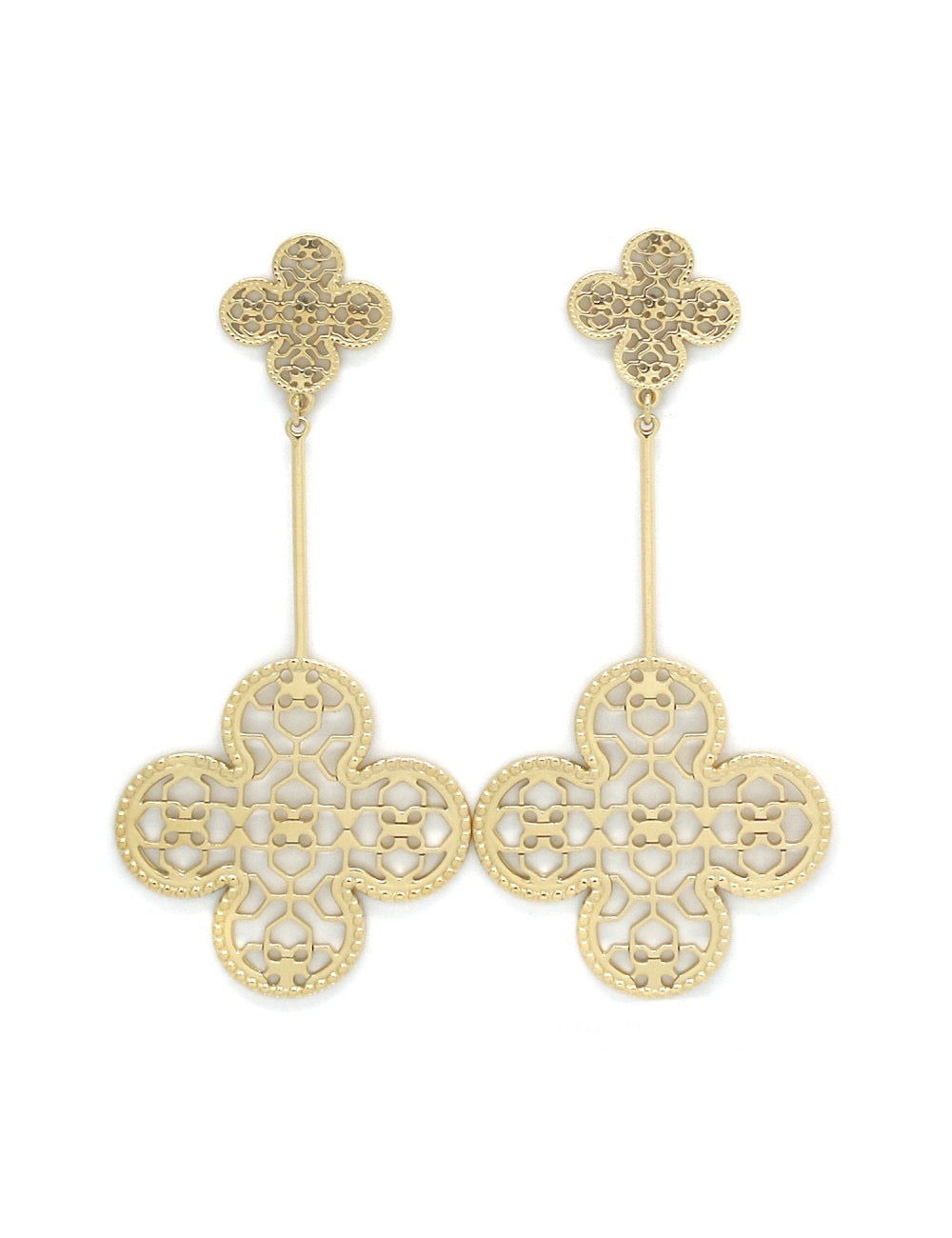 Boucles d’oreilles Trèfles